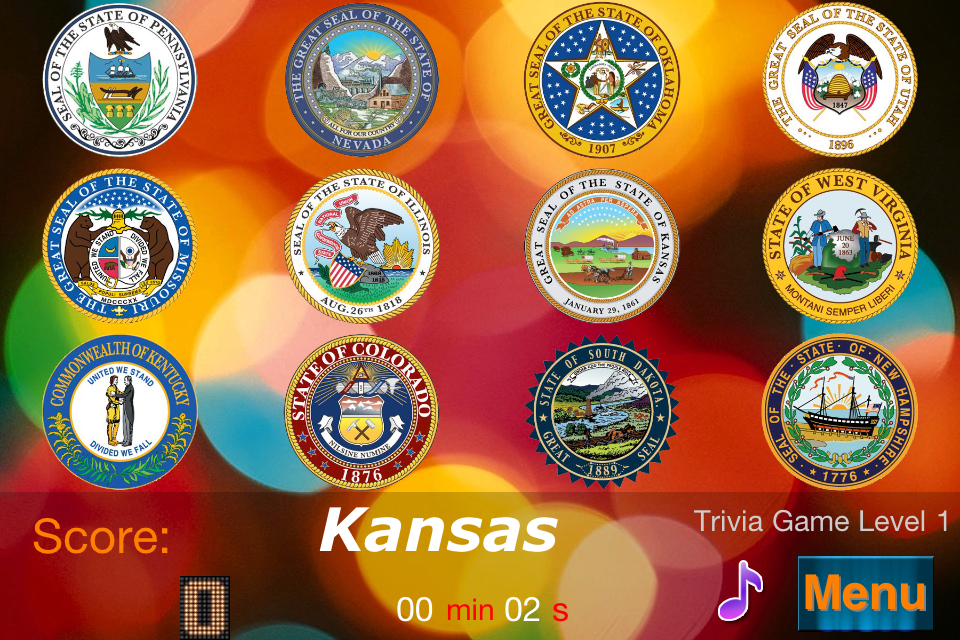Screenshot Master USA State Seals Screenshot Master USA State Seals